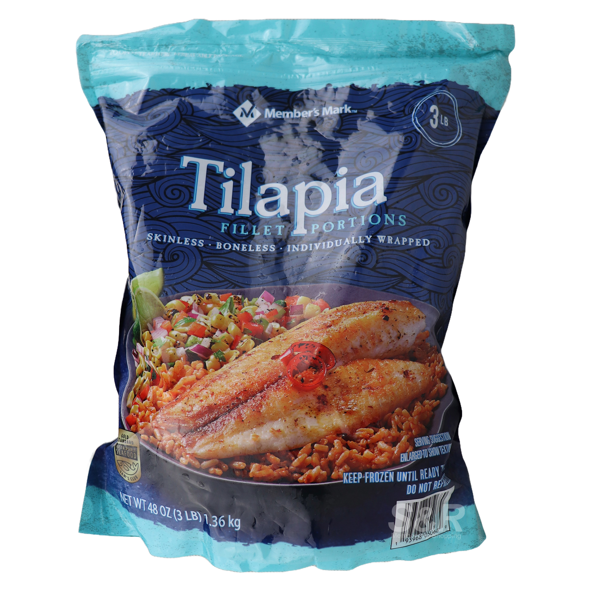 Member's Mark Tilapia Fillet 1.36kg